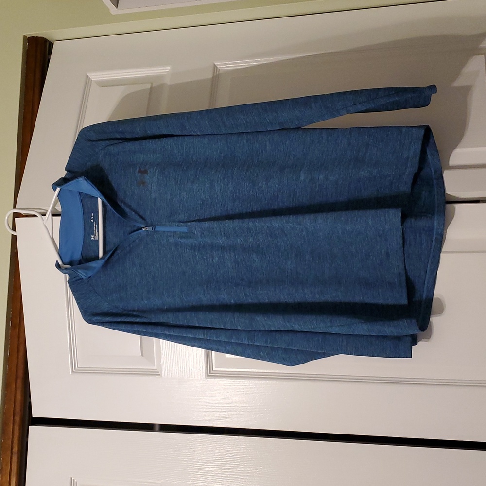 Men's Large Under Armour 1/4 Zip Long Sleeve Shirt